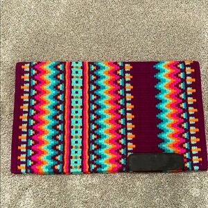 Western show saddle blanket Colors